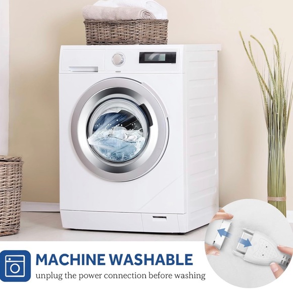 Sealy Heated Mattress Pad Queen Size Dual Control Heating Electric Mattress Pad - Picture 9 of 11